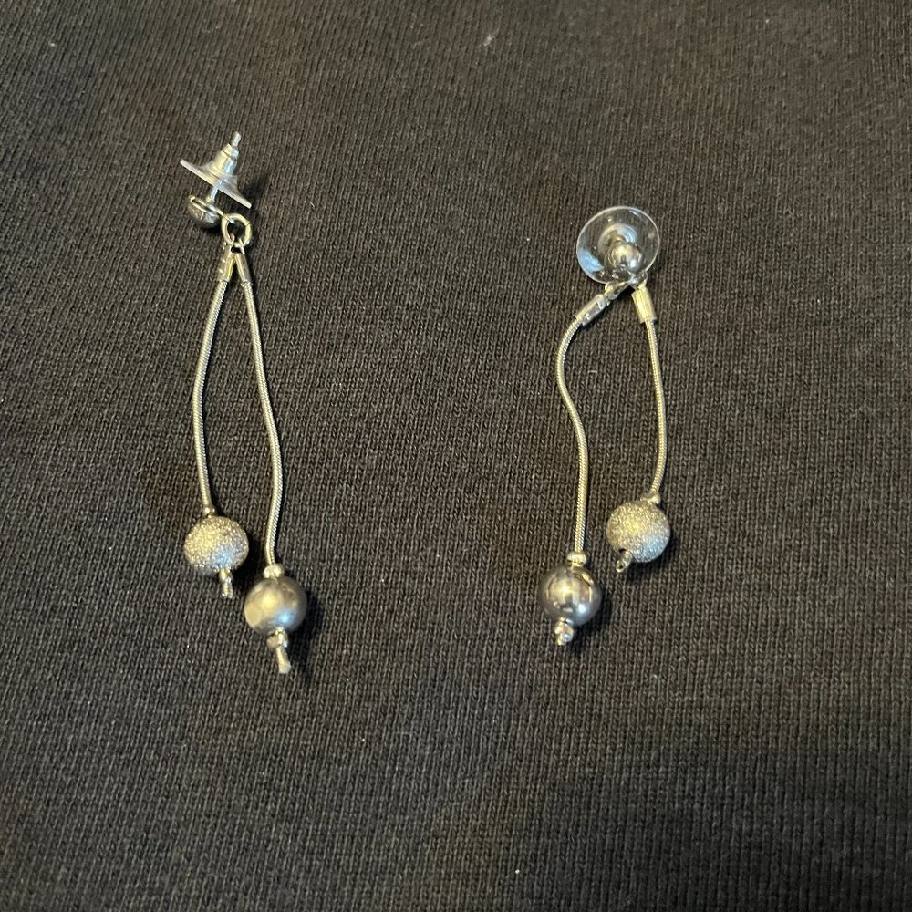 Silver Dangle Earrings